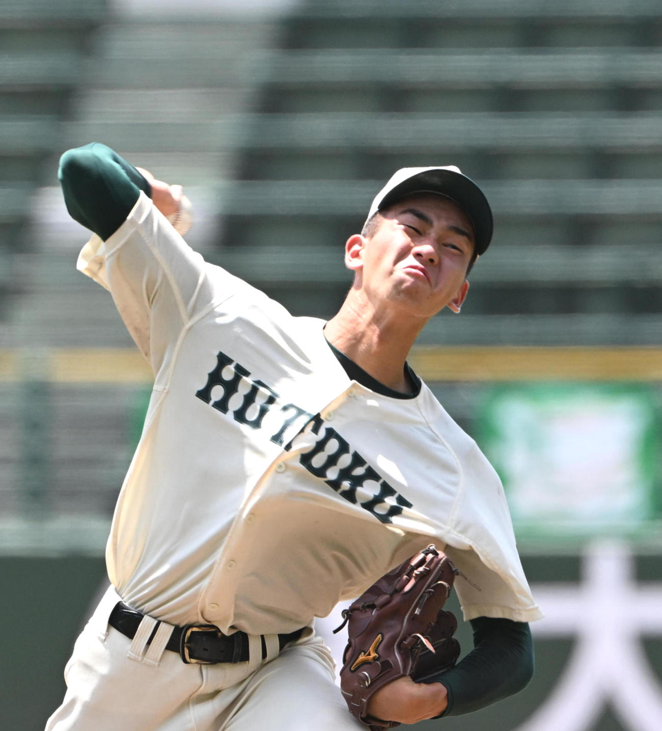 報徳学園・今朝丸裕喜（2024年7月撮影）