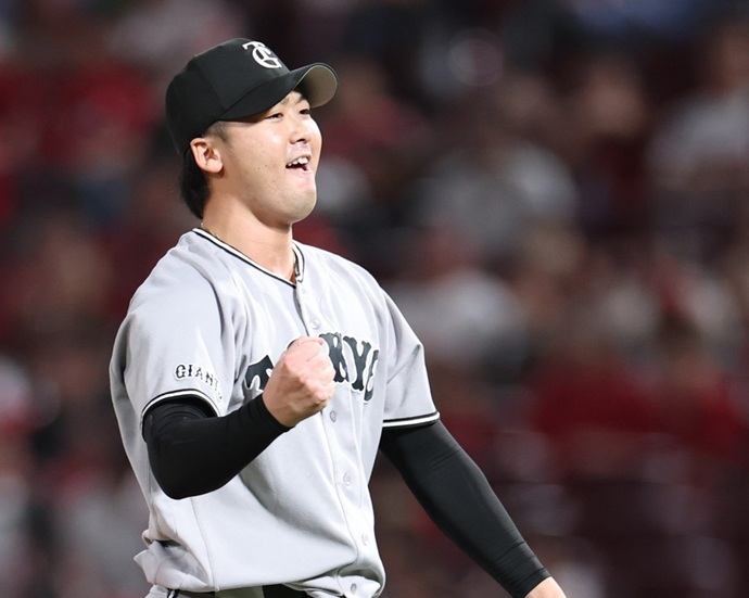 セ・リーグ暫定1位の巨人・船迫大雅