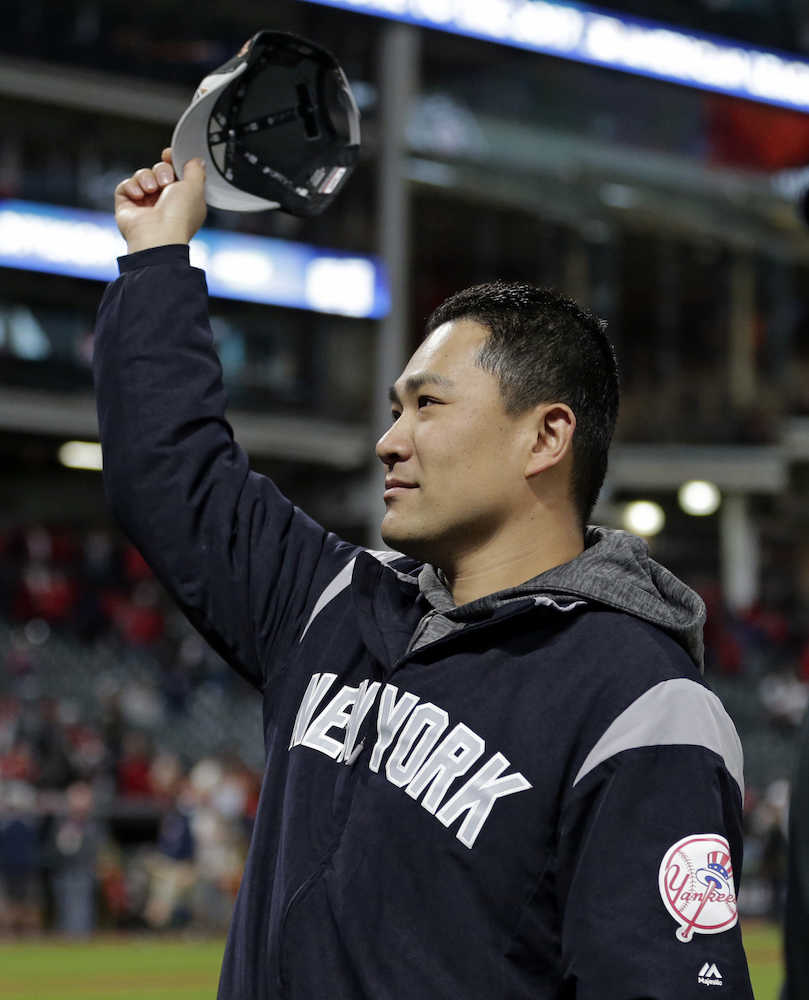 【画像・写真】マー君快投から大逆転！ヤンキース、３連勝で５年ぶりリーグ優勝決定Ｓ進出