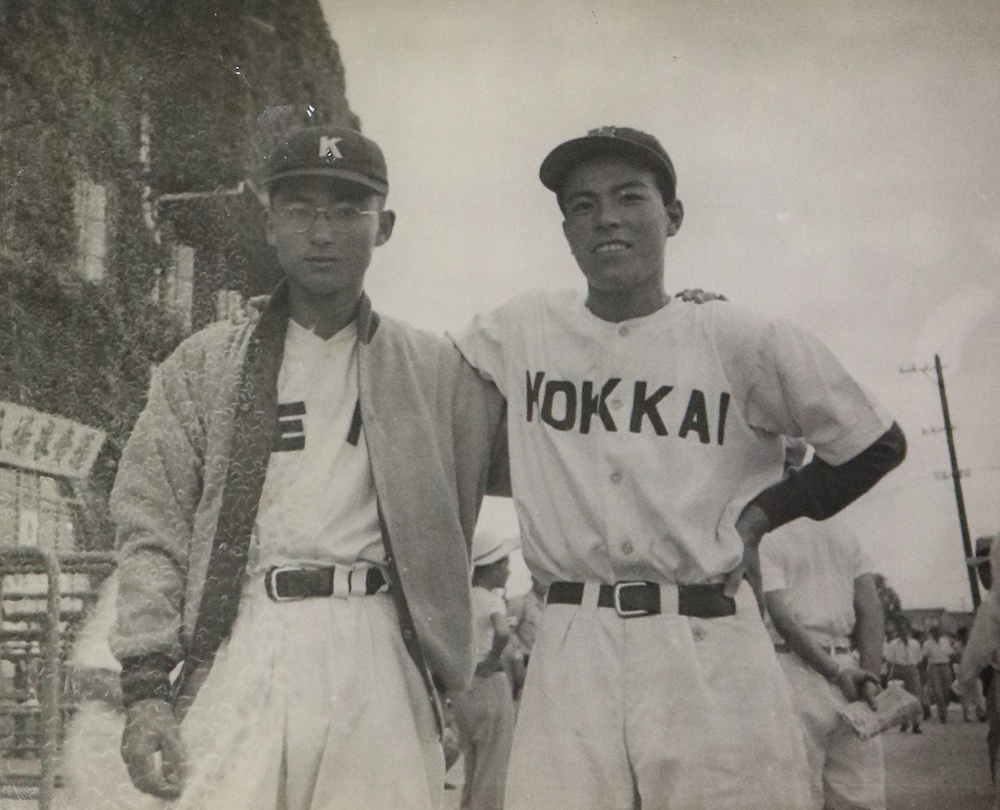 【画像・写真】北海元エース田原藤太郎氏　５３年慶応戦　悔いなしノーヒット２ラン