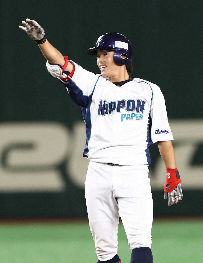 【画像・写真】西部ガス　5度目出場で初勝利　創部に尽力、天国の相談役に恩返しの白星