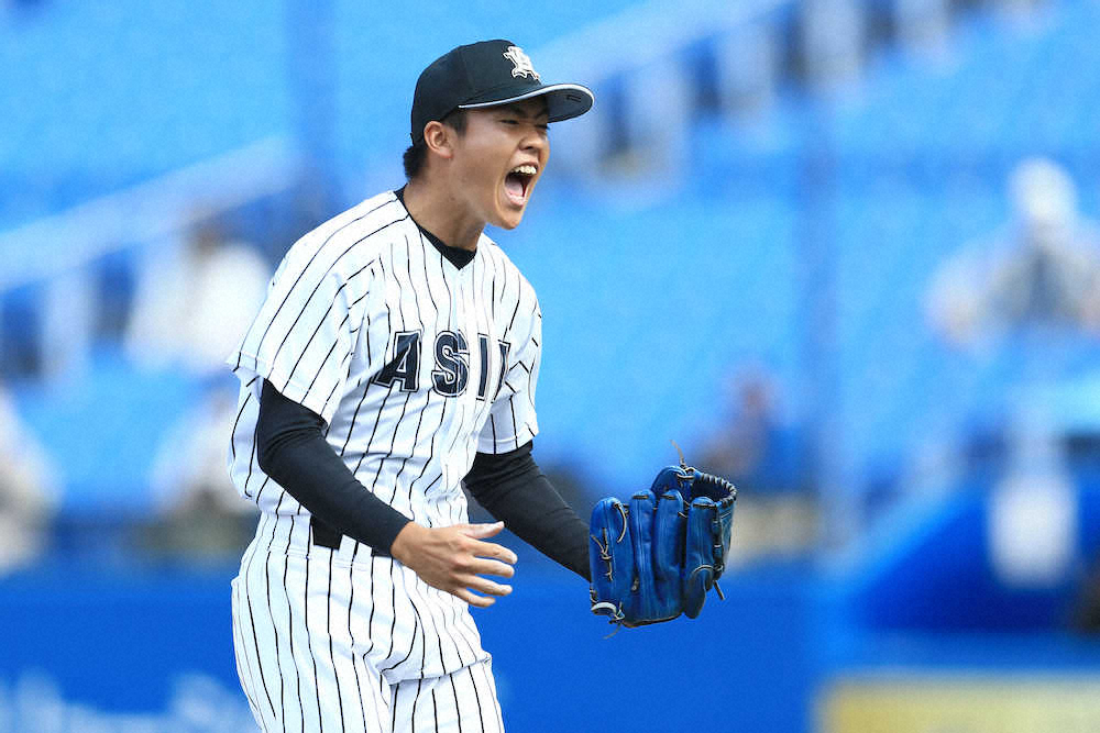 【画像・写真】亜大のドラフト候補・松本健吾が完封　昨秋登板ゼロの意外な理由とは