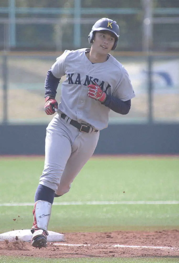 【画像・写真】オリックスドラ2・野口が特大3ラン！関大が第2代表T準決勝へ　大学野球関西選手権