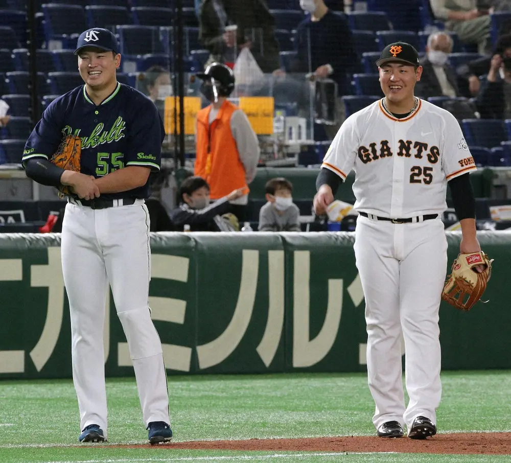 【画像・写真】岡本和真と村上宗隆　最終戦最終打席までシビれた若き大砲のタイトル争い！10月以降ともに1発　打点1差