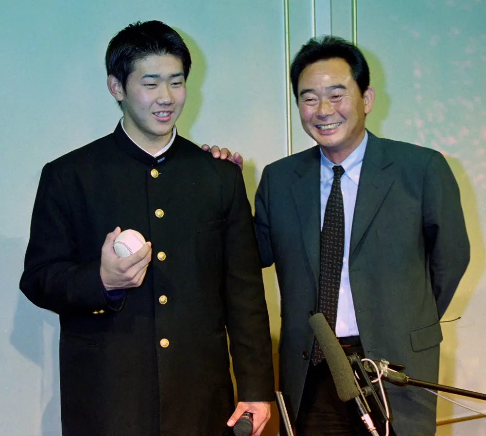 【画像・写真】松坂大輔さん　東尾さんも「早よ言えよ～」と驚いた西武に1位指名された時の“心の中”23年後の真実