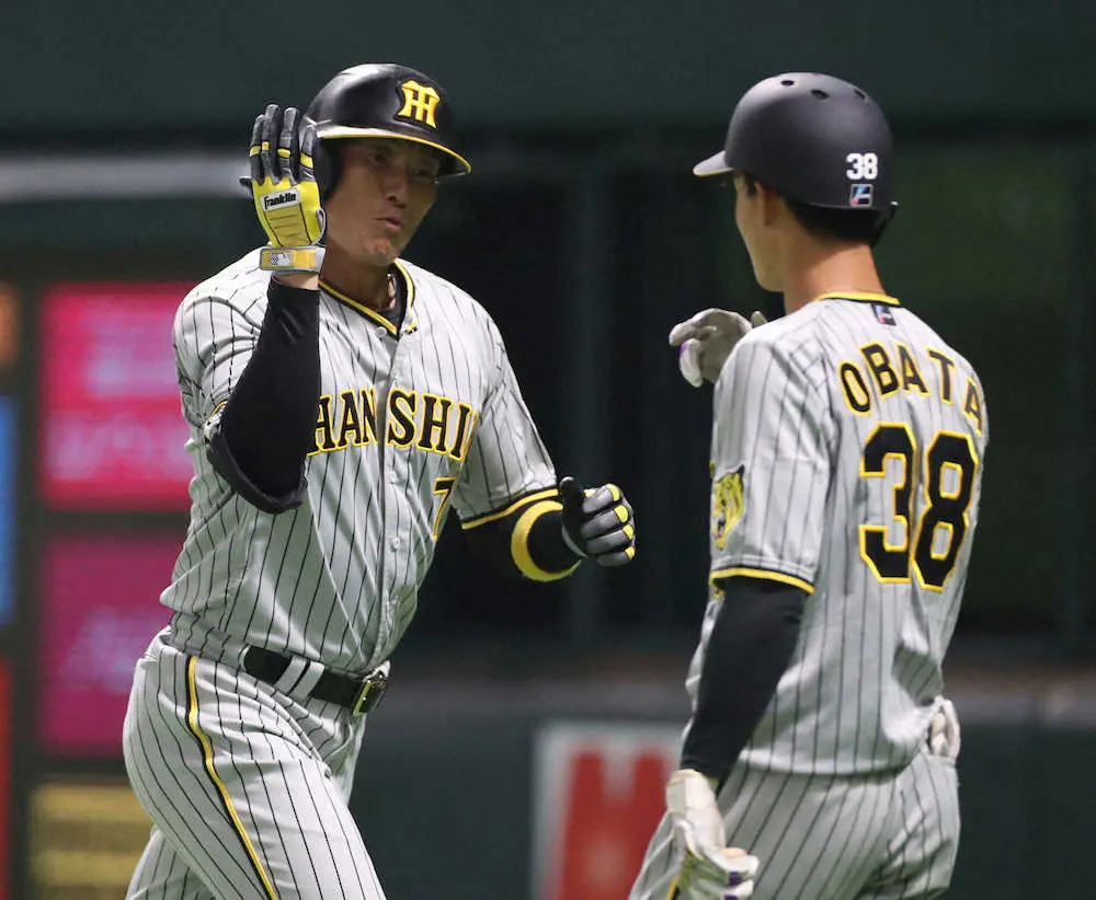 【画像・写真】阪神・糸井＆佐藤輝の近大出身コンビが一発　2試合連続の引き分けも光明