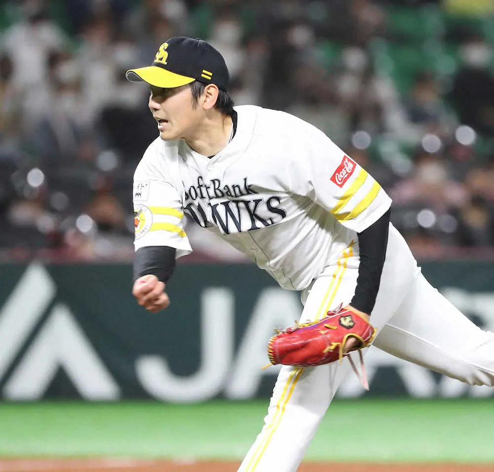 【画像・写真】ソフトバンク・石川　佐藤輝と“モノノフ対決”再び「3打席目は上の空状態」