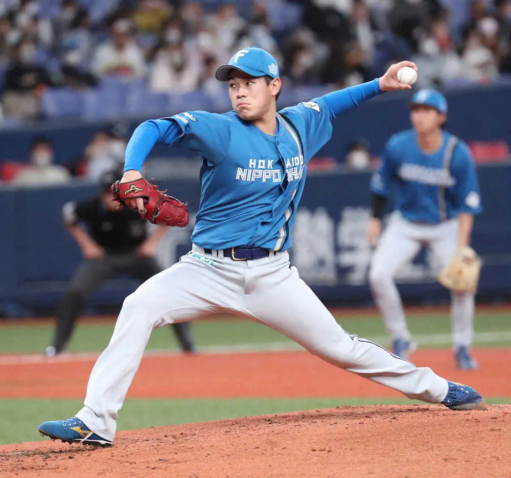 【画像・写真】日本ハム・根本　ほろ苦プロ初先発…4回途中1失点も4四球に「リズムが悪くなっていると感じた」