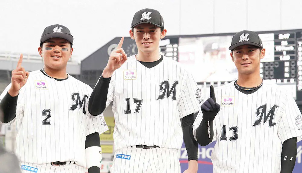 【画像・写真】ロッテ・朗希　自己最多13Kで今季初白星　女房役・松川の言葉で緊張ほぐれた「大丈夫っしょと…」