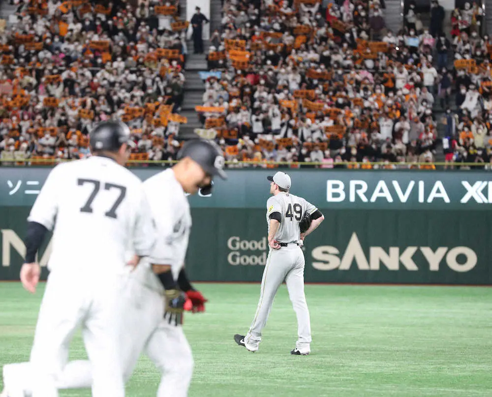 【画像・写真】阪神・ガンケル　満弾被弾…4回4失点で降板「フォームもボールもうまくいかなかった」