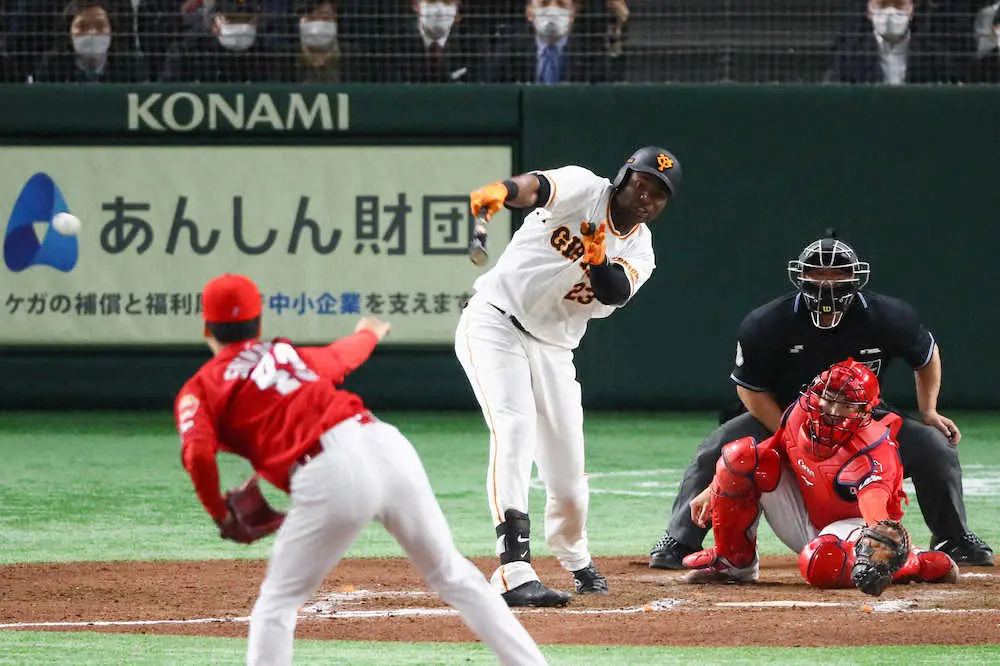 【画像・写真】巨人が逆転勝ちで広島に連勝　8回ポランコ逆転二塁打　大勢は4月までの最多記録王手の11セーブ目
