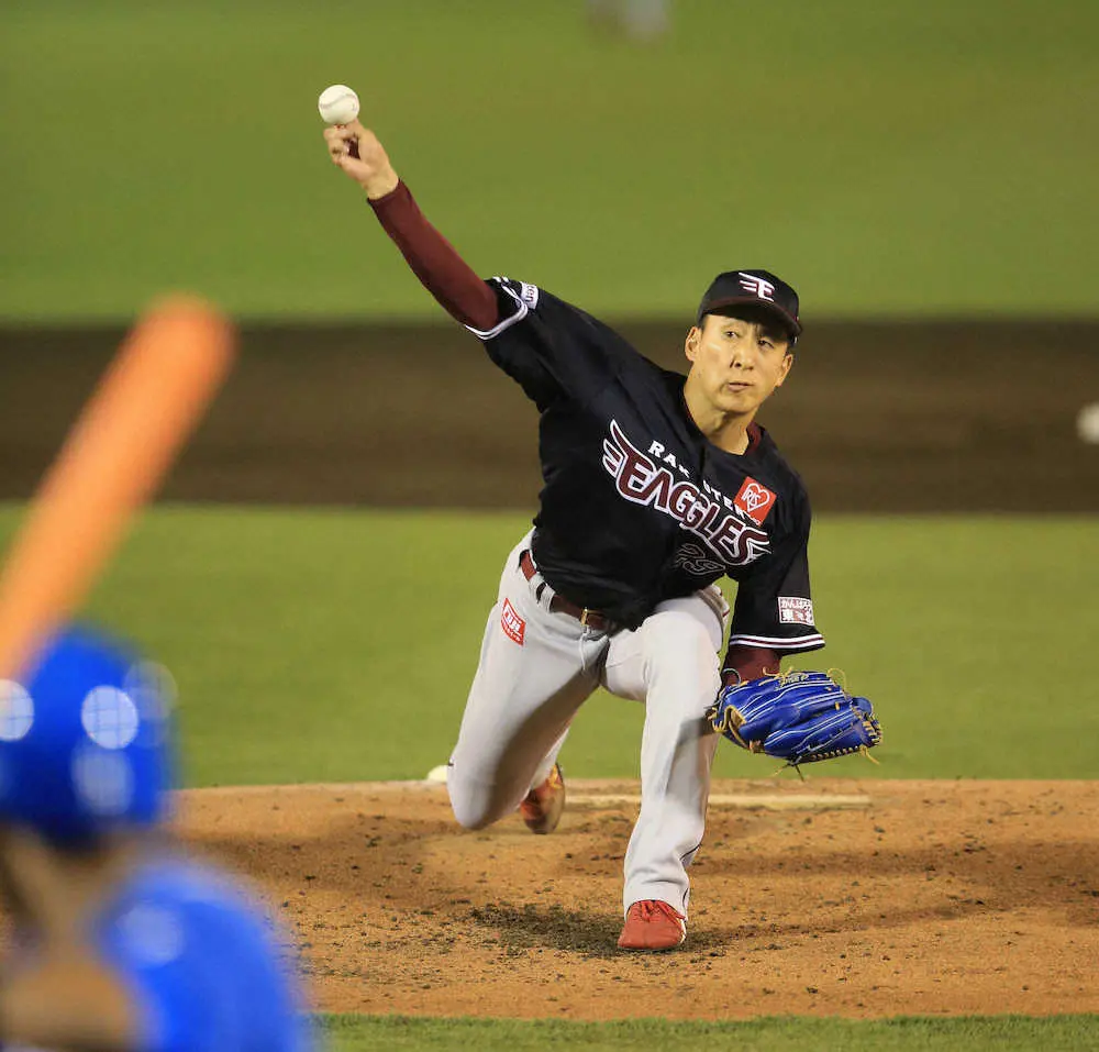 【画像・写真】楽天・高田孝　今季初登板初先発もリード守れず　4回途中4失点降板