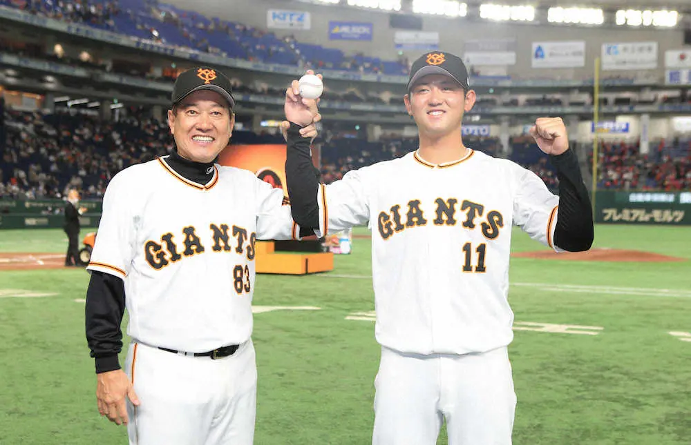 【画像・写真】巨人4連勝！初の貯金9で首位固め　2位広島に3連戦3連勝で3ゲーム差　平内、今季5人目のプロ初勝利