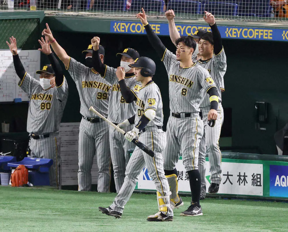 【画像・写真】阪神　9年ぶり東京ドームで同一カード3連勝　矢野監督「ウチの野球を敵地でできたのが大きい」
