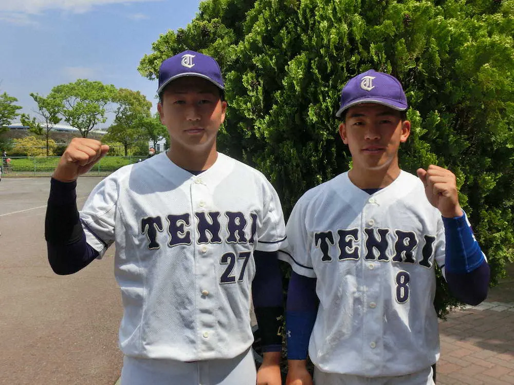 【画像・写真】【阪神大学野球】天理大、大体大に逆転勝利　藤原監督「この1勝は大きい」