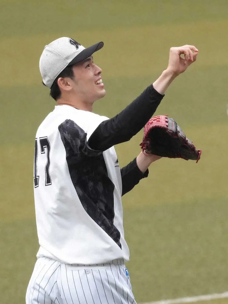 【画像・写真】ロッテ・朗希　13日因縁の地で白井球審と“再戦”か　快投再現へ「先頭に集中」