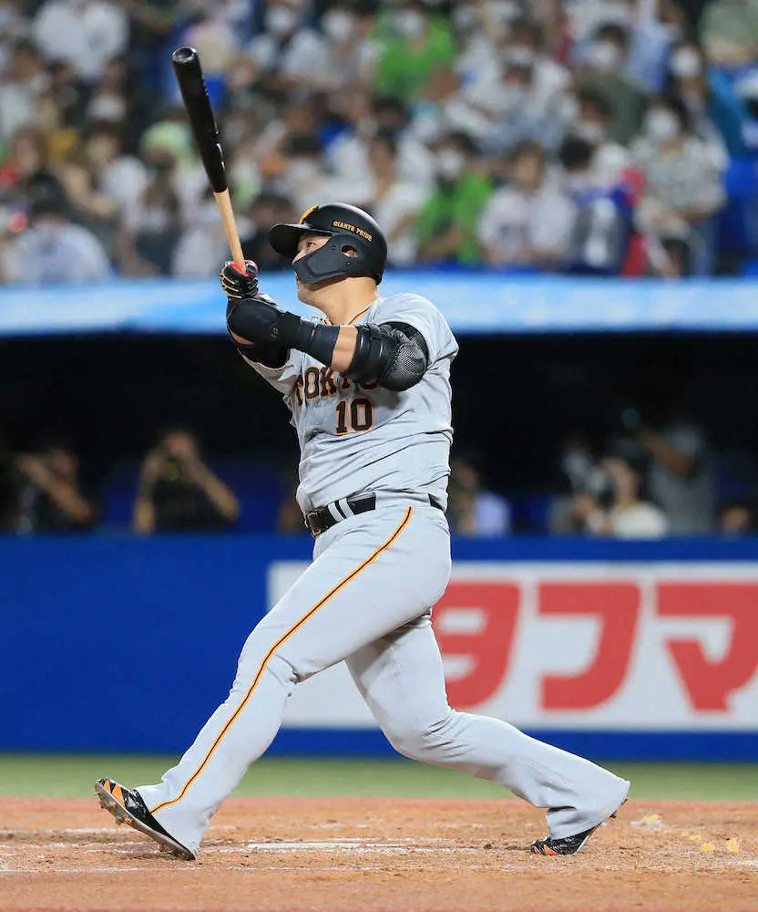 【画像・写真】巨人・中田翔が21号3ラン　2戦連発＆6戦4発荒稼ぎ　エース菅野が村上に54号被弾しても5点リード！