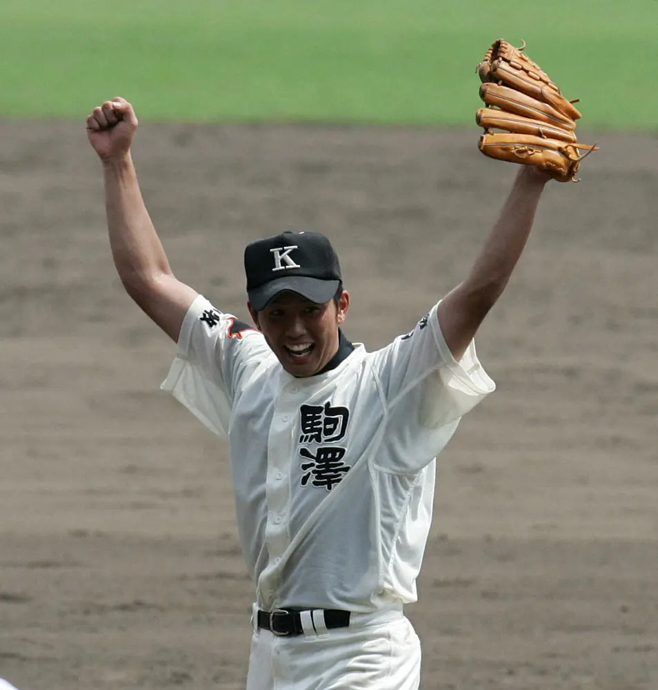 【画像・写真】05年夏の甲子園V駒大苫小牧でマー君と“2枚看板”松橋拓也さん「足を向けて寝られない」