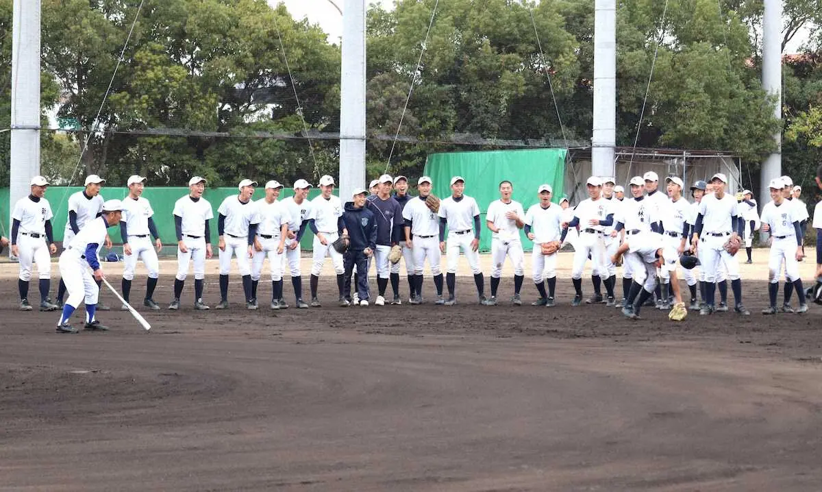 【画像・写真】藤川球児や松井秀喜……一流選手のたとえに説得力　テーマは「球際」　高校野球・甲子園塾