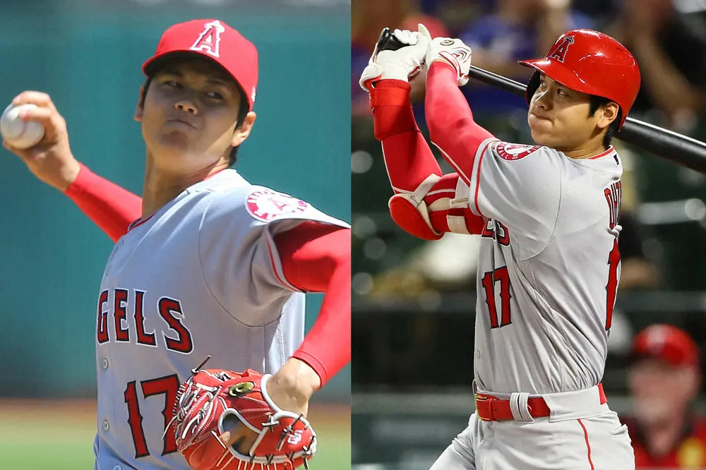 【画像・写真】大谷翔平　6試合連続安打！初回に元巨人マイコラスから右前打、3回には勝ち越し右前打でマルチ