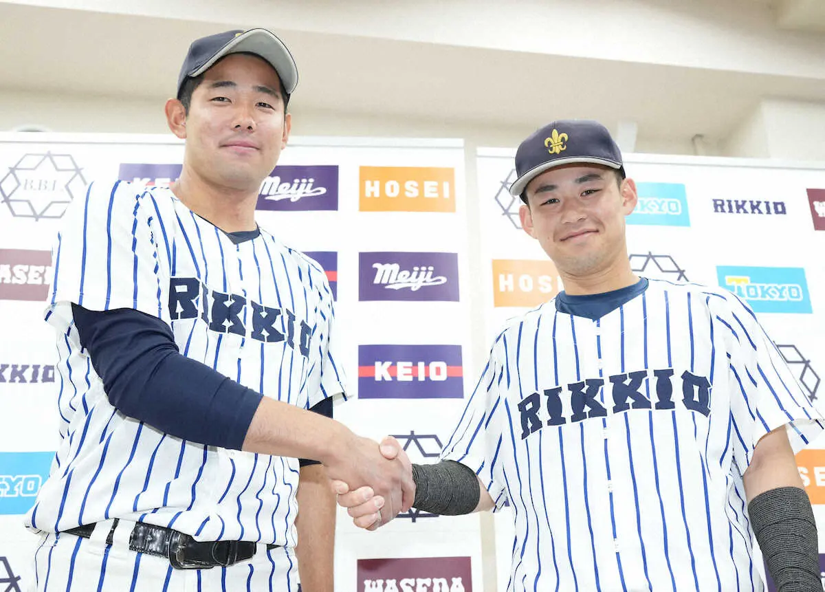 【画像・写真】立大、智弁和歌山コンビで初勝ち点　西川V打、池田は7回2失点で今季初勝利