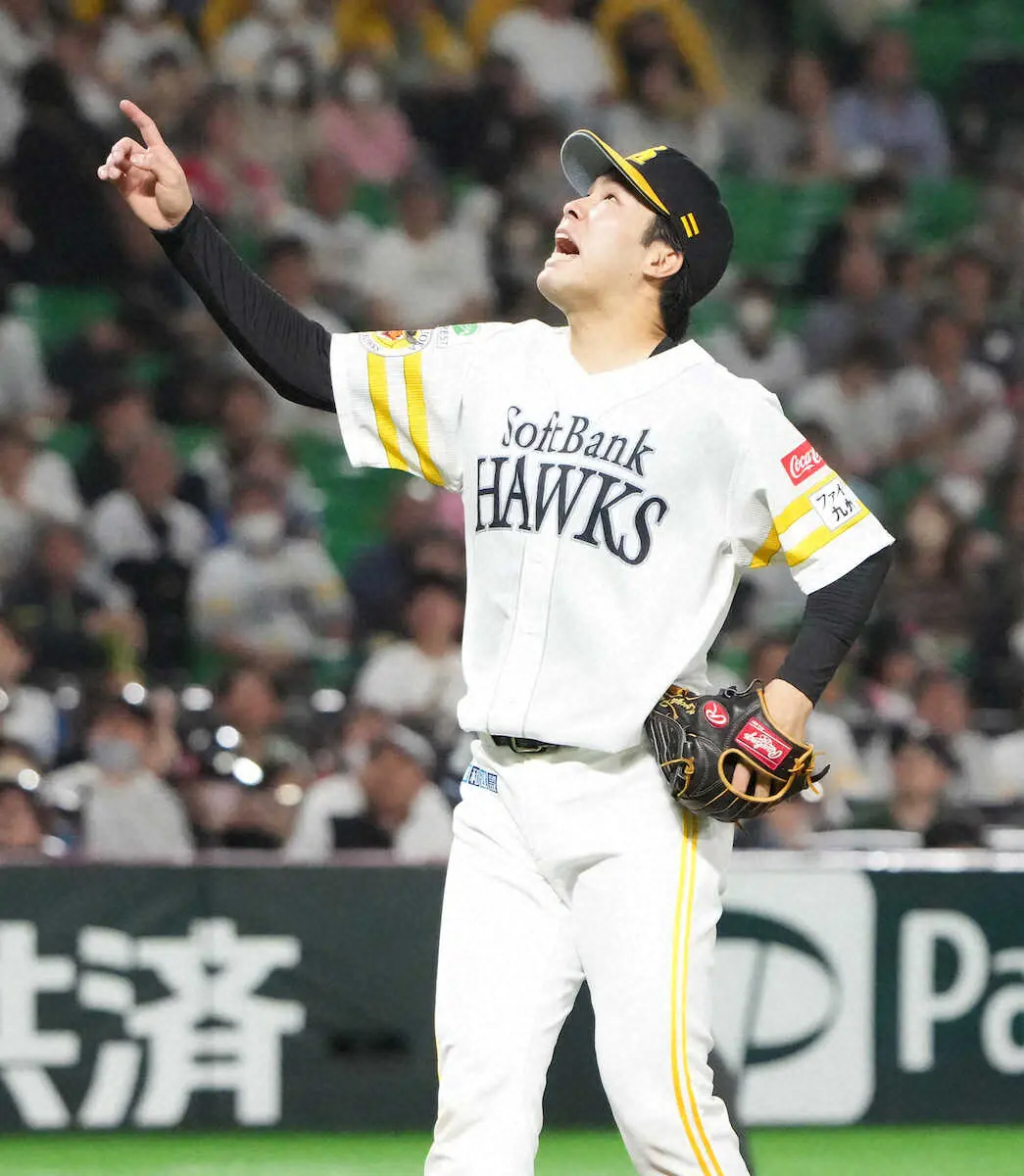 【画像・写真】ソフトB・藤井3勝目　ピンチの場面で斉藤和コーチからマウンド上で叱咤された言葉は…