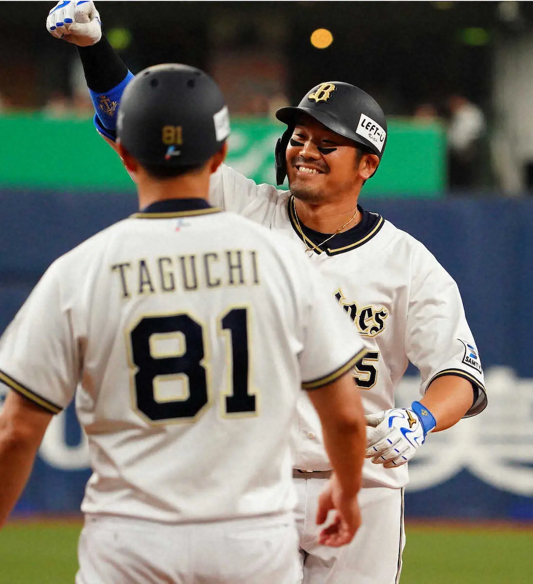 【画像・写真】オリックス　今季1軍初昇格のT―岡田が代打で2点適時打　「1打席目に出て良かった」