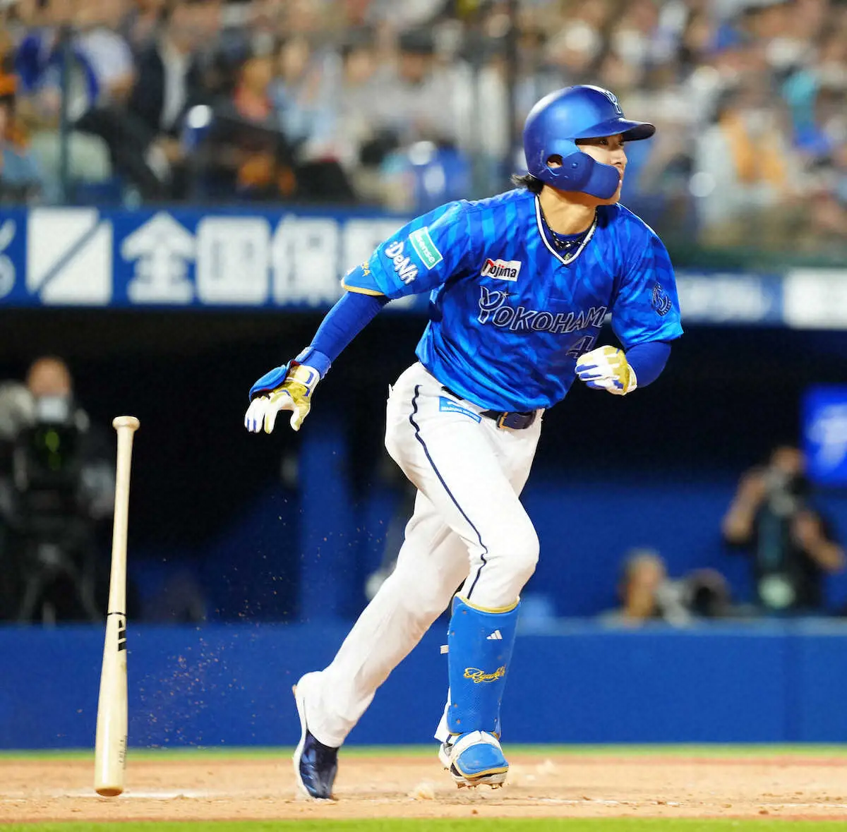 【画像・写真】DeNA　度会は2試合続けてスタメン8番で出場　前日は球団新人初の満塁本塁打