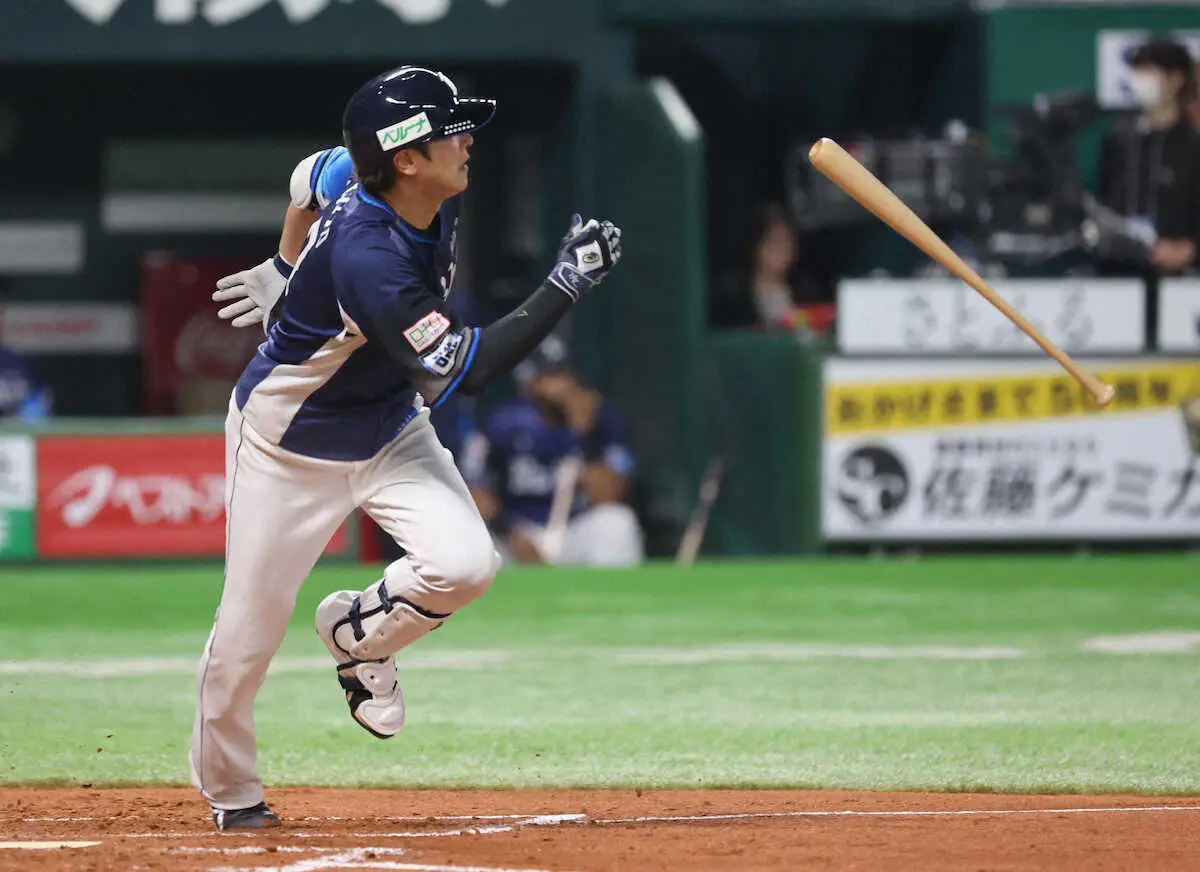 【画像・写真】ソフトバンク本拠新名称“みずペイ”1号は西武・金子　2年ぶりの一発で先制