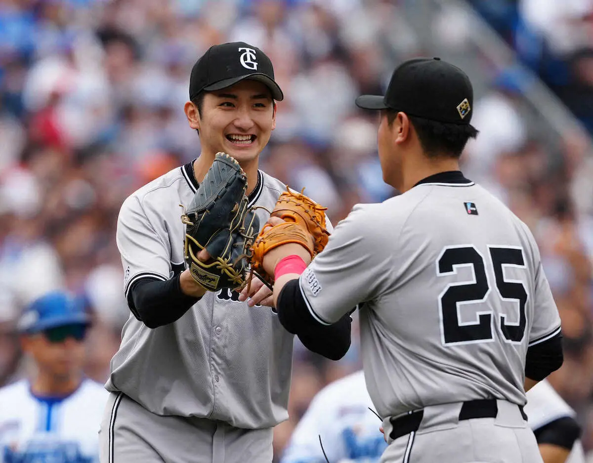 【画像・写真】巨人・横川凱　DeNA打線を5回零封で309日ぶりプロ5勝目　先発では345日ぶり白星