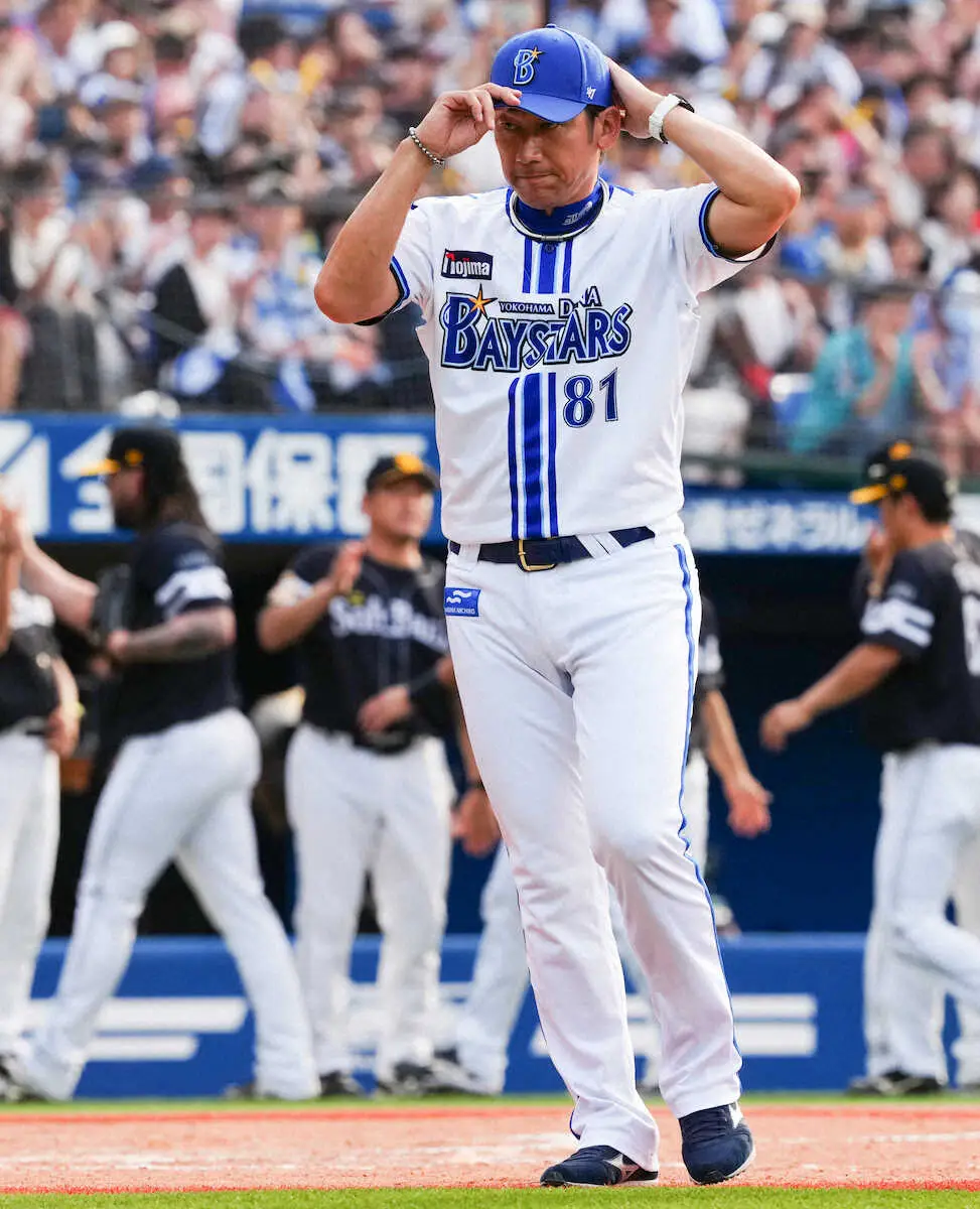 【画像・写真】DeNA　球団1万試合目飾れず4連敗…9回にスキ突かれ失点　三浦監督「チームとしての反省点」
