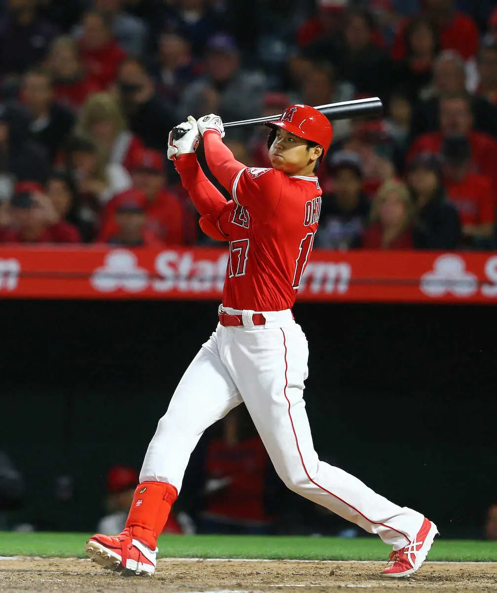 【画像・写真】大谷の全200本塁打を分析したアドラー氏が選ぶシグネチャーホームランは18年メジャー3号