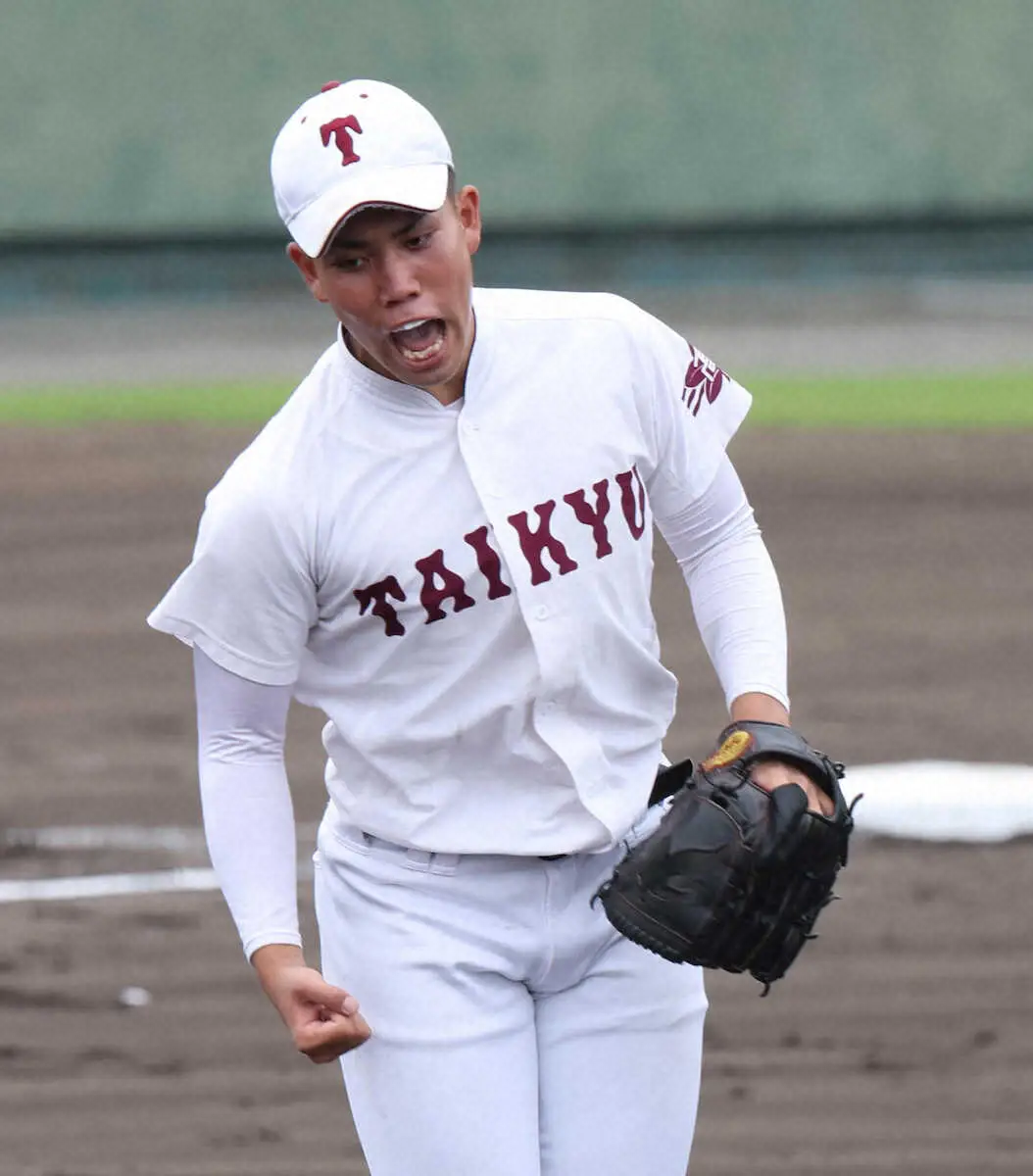 【画像・写真】【高校野球】和歌山大会、春夏出場を目指す耐久が初戦快勝　エース冷水が77球完投　　