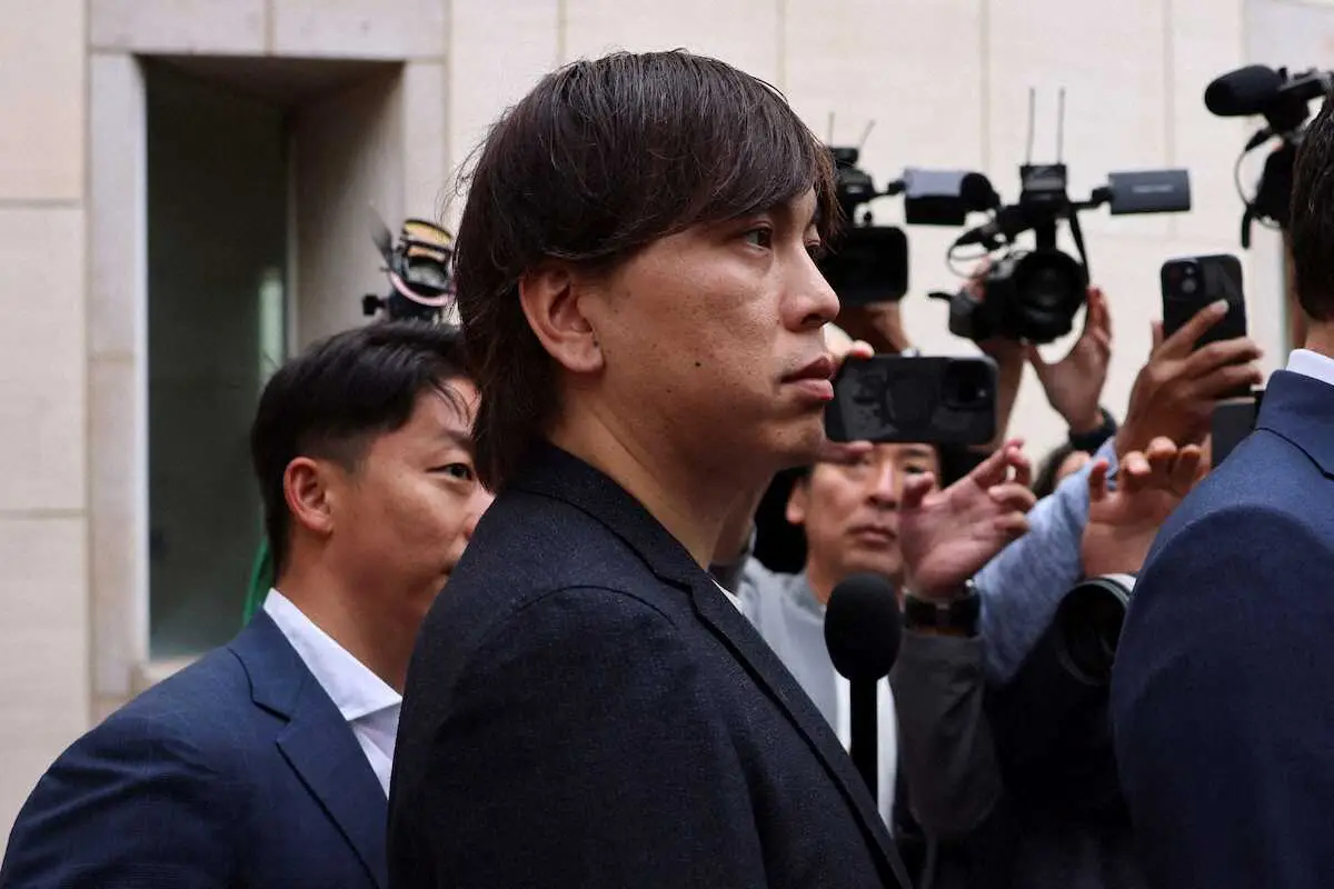 【画像・写真】水原一平被告（ロイター）