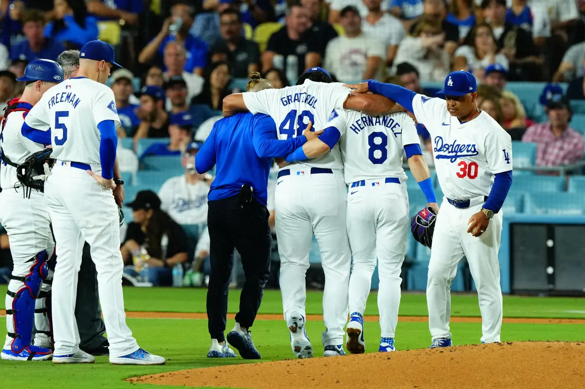 【画像・写真】ドジャース4選手の入れ替え発表　ロハス＆グローブが昇格　負傷降板のグラテロルはIL入り