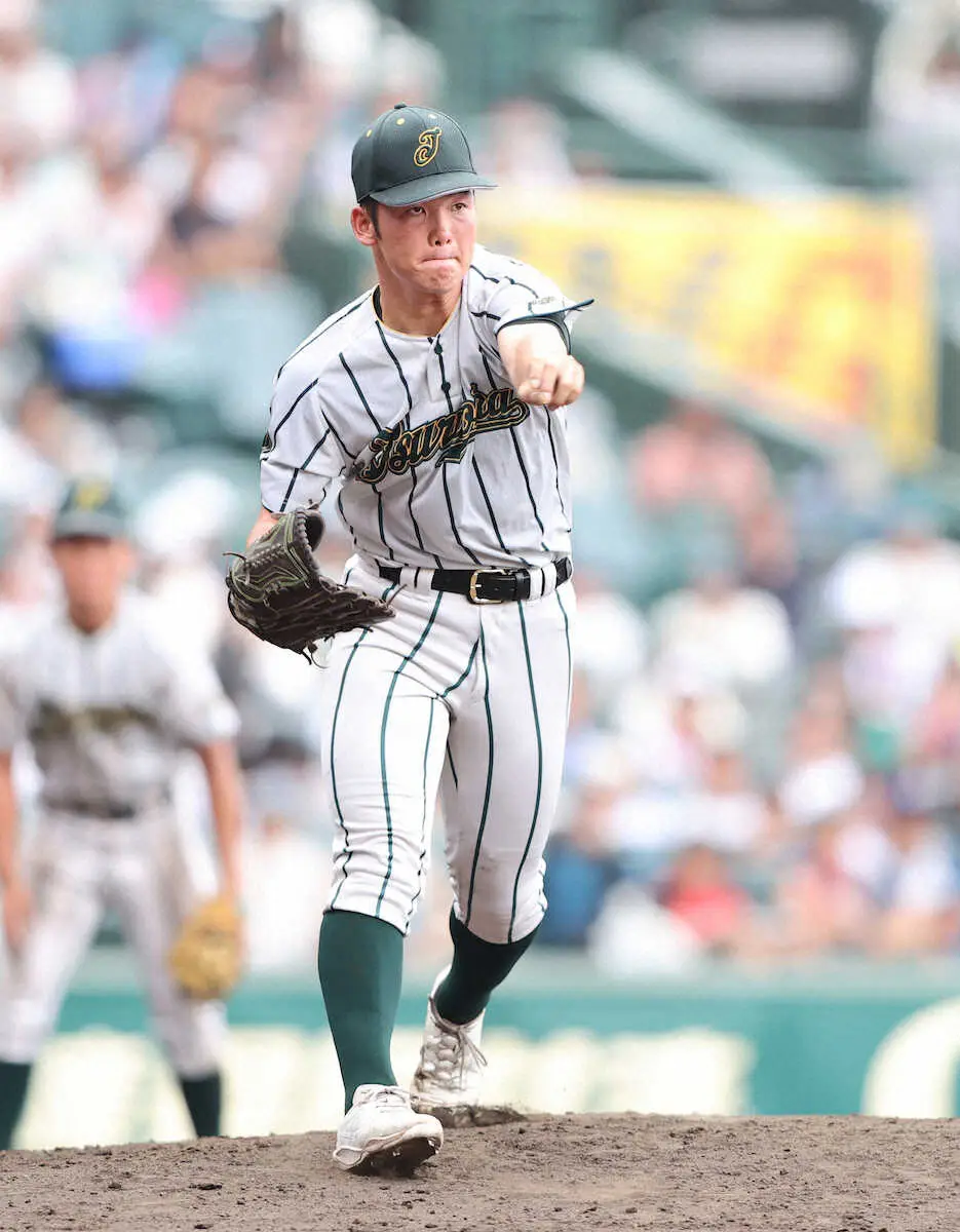【画像・写真】【甲子園】鶴岡東エース桜井　サヨナラ負けも「出し切れた」　今後「今のところ大学を希望」いつかプロに