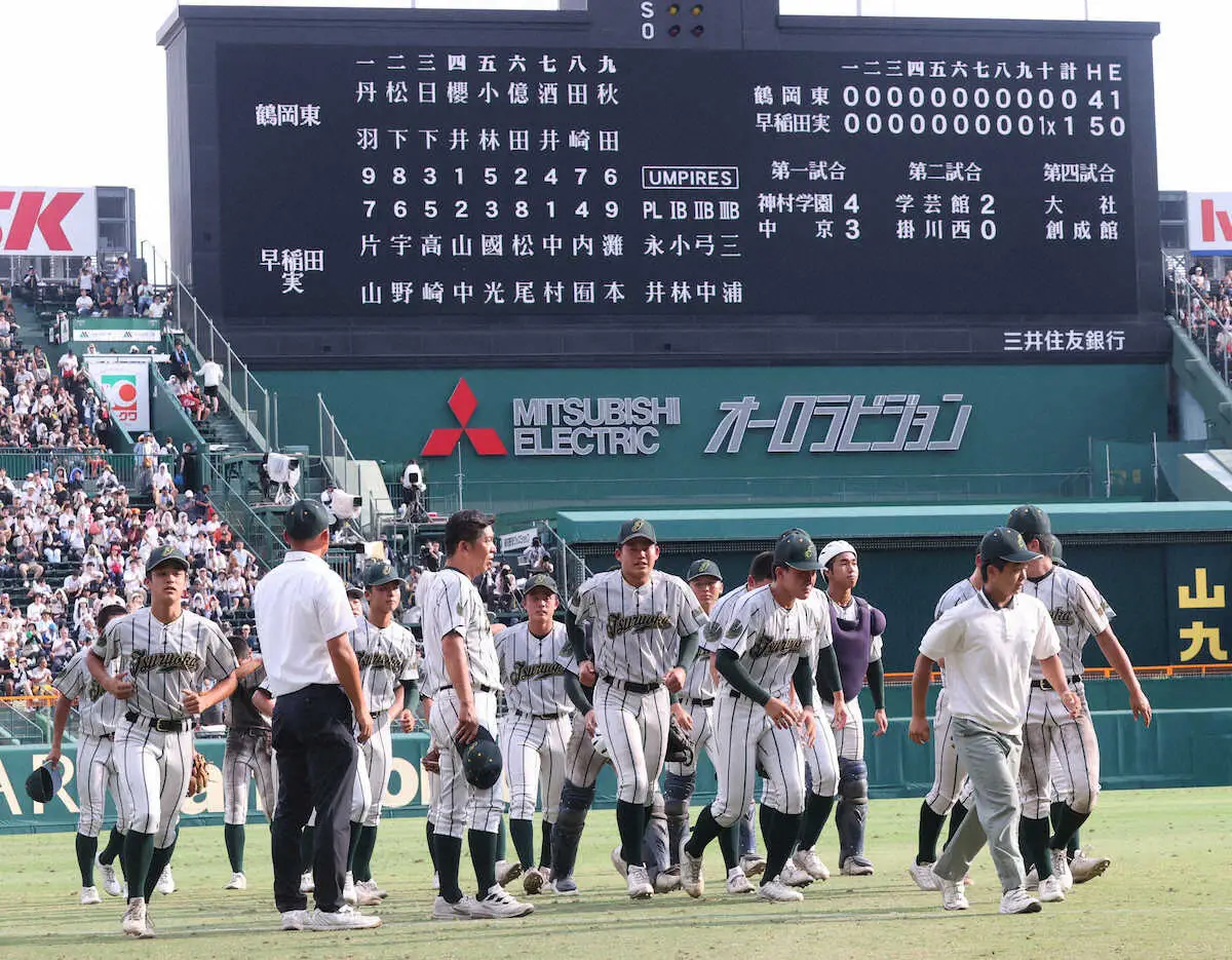 【画像・写真】【甲子園】鶴岡東・桜井、延長10回力尽くも「悔いなし」 夢はプロ選手＆審判の二刀流