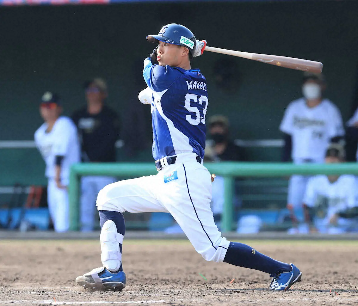 【画像・写真】西武・牧野　開幕1軍アピールの決勝打「いい結果につながった」