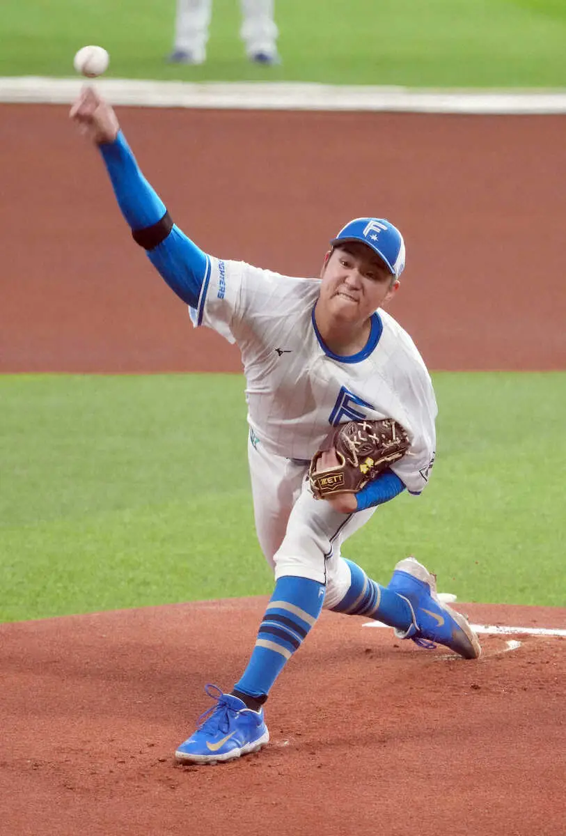 【画像・写真】日本ハムの台湾出身の助っ投・古林睿煬　11日のロッテ戦で移籍後初登板