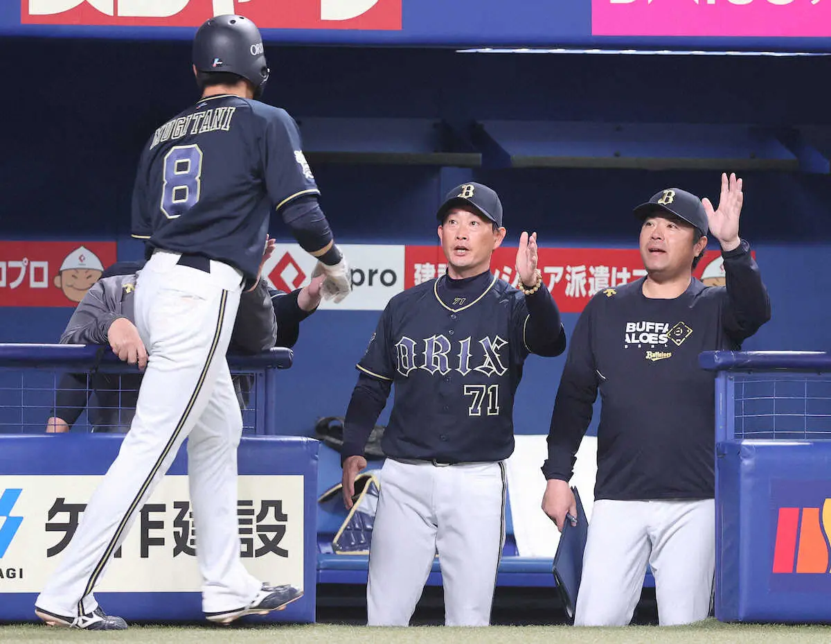 【画像・写真】オリックス　3月初勝利　岸田監督はドラ1・麦谷のシーズン1番起用に言及「そういう可能性も」