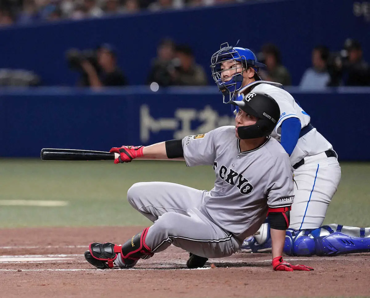 【画像・写真】巨人・赤星優志は6回1失点　上林に初回初球を先頭打者弾されただけで今季4勝目