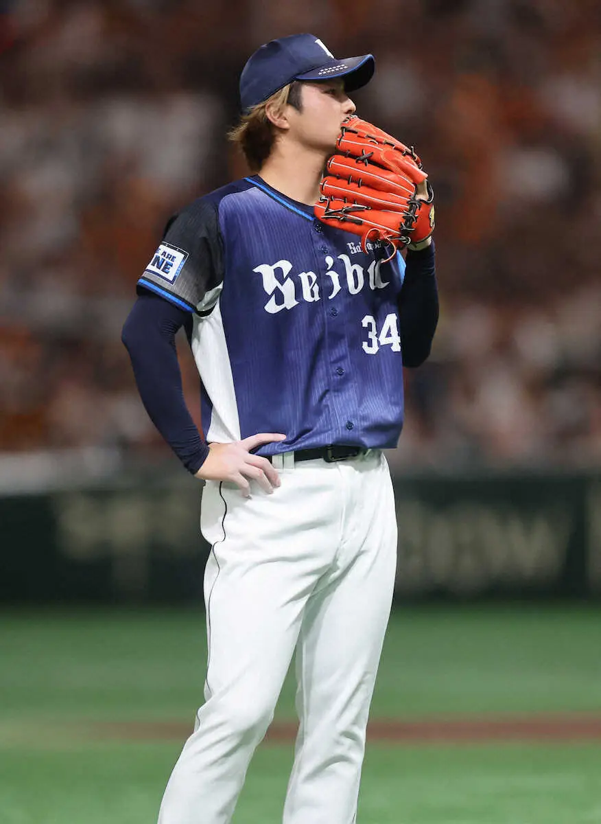 【画像・写真】西武・甲斐野「実力不足」　連続ホールドポイント球団記録16試合で止まる