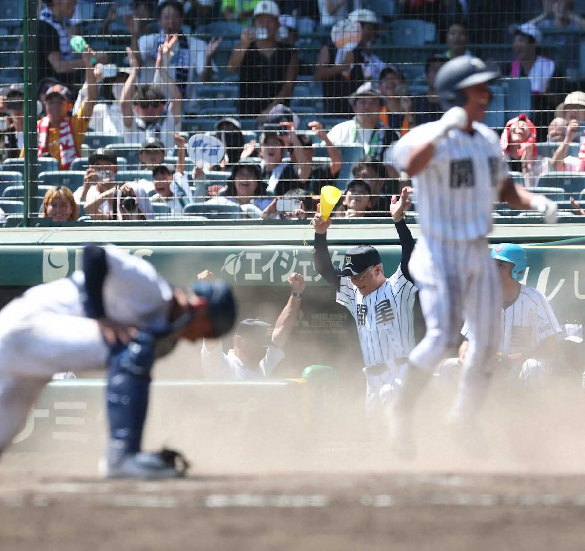 【画像・写真】【甲子園】開星―宮崎商が継続試合になっていたら…？開星・野々村監督「応援団をどうするんだという話」