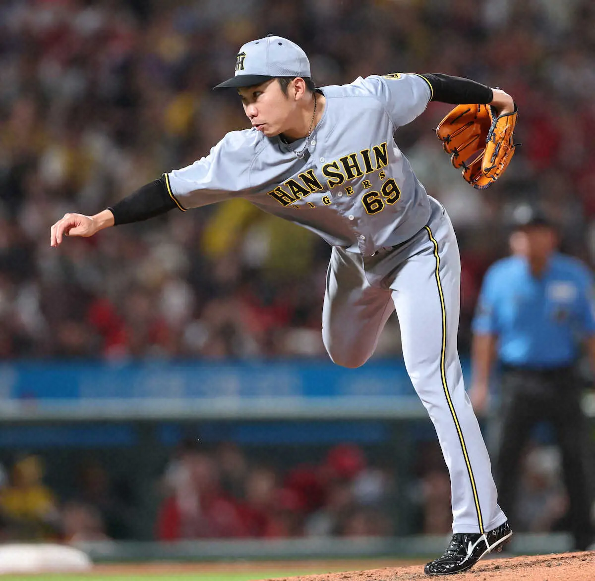【画像・写真】阪神快勝　高橋遥人は省エネ投球で今季2勝目　石井大智はプロ野球記録に並ぶ39試合連続無失点