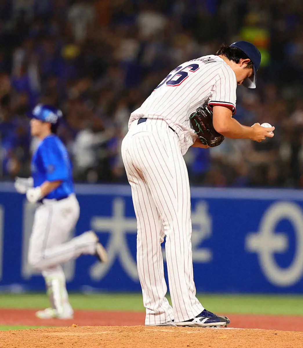 【画像・写真】ヤクルト3連勝ならず　10失点は全て2死から　山田哲人の7号ソロで先制も