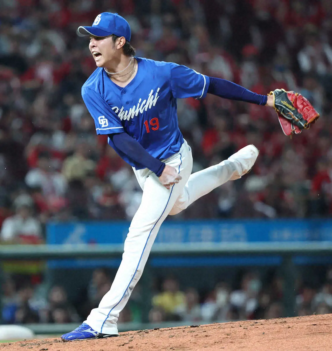【画像・写真】中日・高橋宏斗　“鯉キラー”本領!8回2失点で広島戦7連勝　「チーム一丸」で逆転CSへ