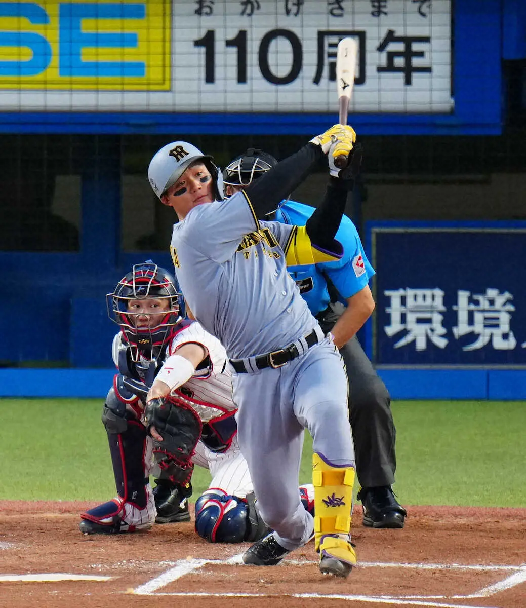 【画像・写真】“ミスター神宮”阪神・森下翔太　今季打率・359の絶好舞台で本領の弾丸18号「積極的にいった」