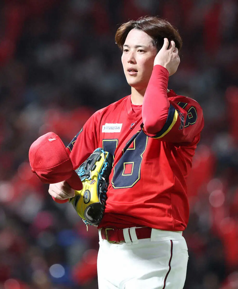【画像・写真】広島・森下の抹消は右肩の張りの影響　新井監督「回復状況を見て決めていきたい」