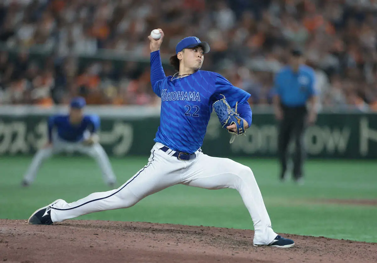 【画像・写真】DeNA“明大リレー”で締めた！伊勢＆入江　先発・竹田と初継投