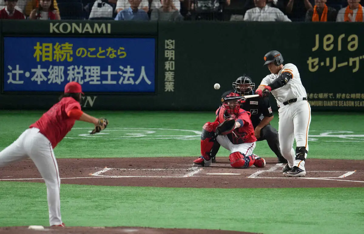 【画像・写真】巨人2週間ぶり勝率5割に復帰　鮮やか！初回7連打で一挙6得点猛攻、逆転勝ち　リチャード満弾
